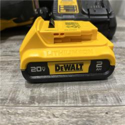 AS-IS DEWALT 20V MAX XR Lithium-Ion Cordless 18-Gauge Narrow Crown Stapler Kit