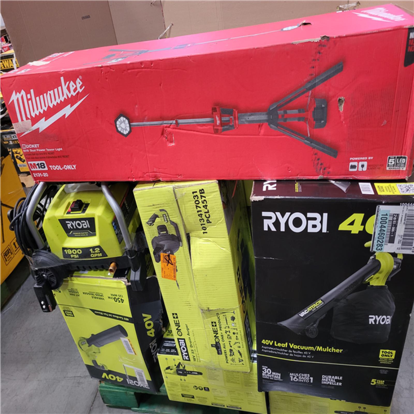 CALIFORNIA AS-IS TOOL PALLET