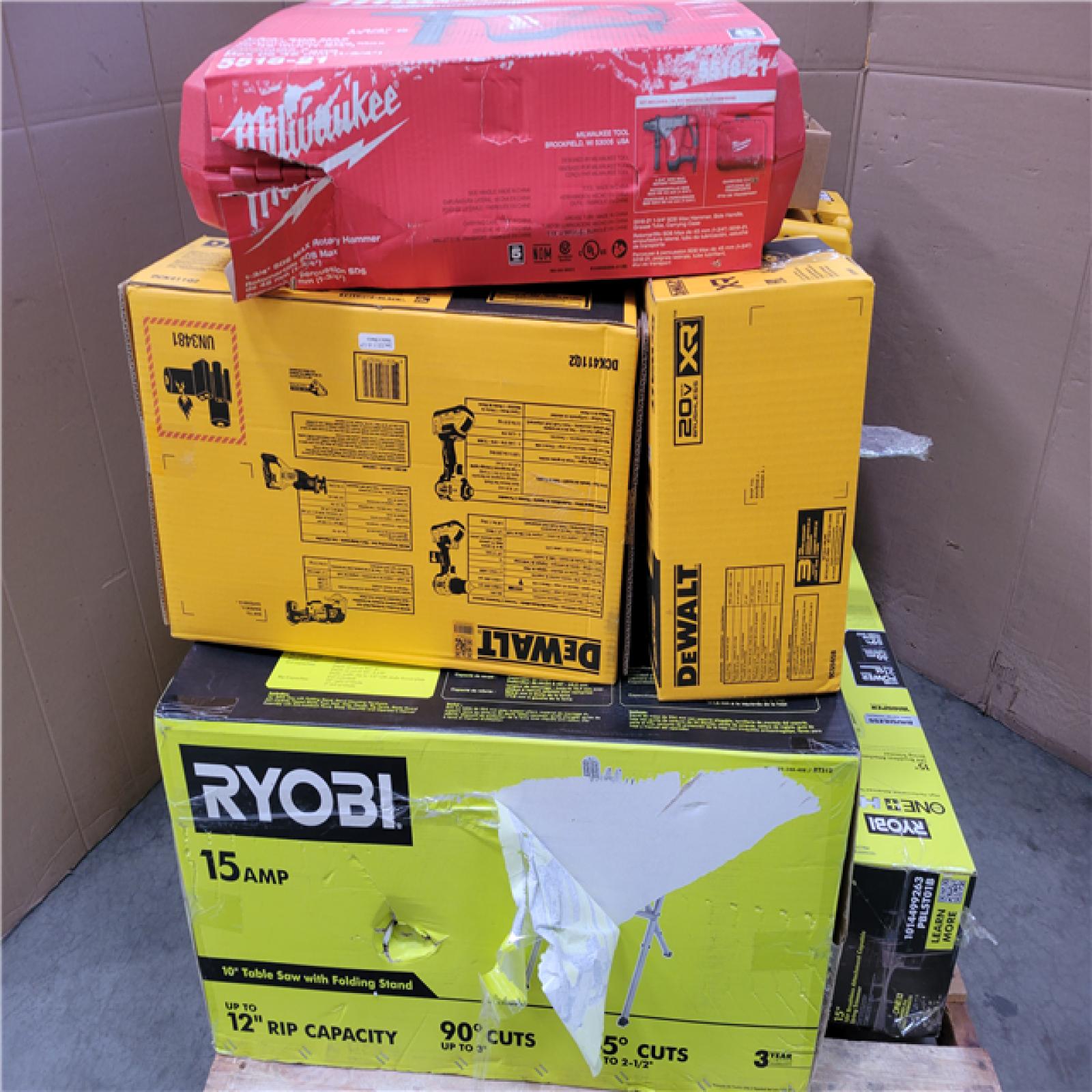 CALIFORNIA AS-IS TOOL PALLET