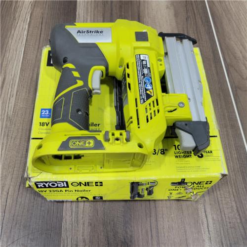 AS-IS RYOBI ONE+ 18V Cordless Airstrike 23-Gauge Pin Nailer (Tool Only)