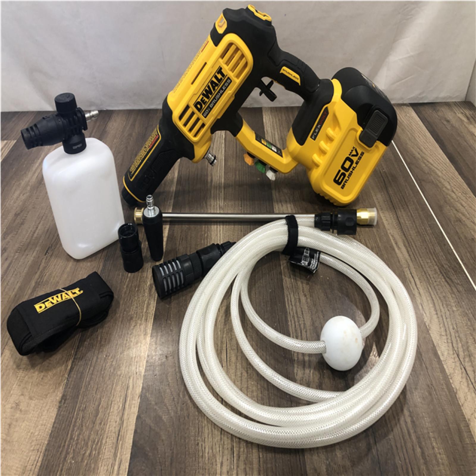 AS-IS DEWALT FLEXVOLT 60V MAX 1000 PSI 1.0 GPM Cold Water Cordless Power Cleaner (Tool Only)