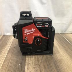 AS-IS Milwaukee 12-Volt Lithium-Ion Cordless Green 250 ft. 3-Plane Laser Level Kit