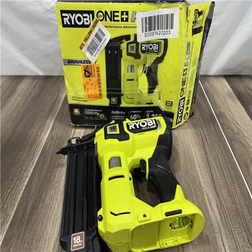 GOOD RYOBI ONE+ HP 18V 18-Gauge Brushless Cordless AirStrike Brad Nailer (Tool Only)