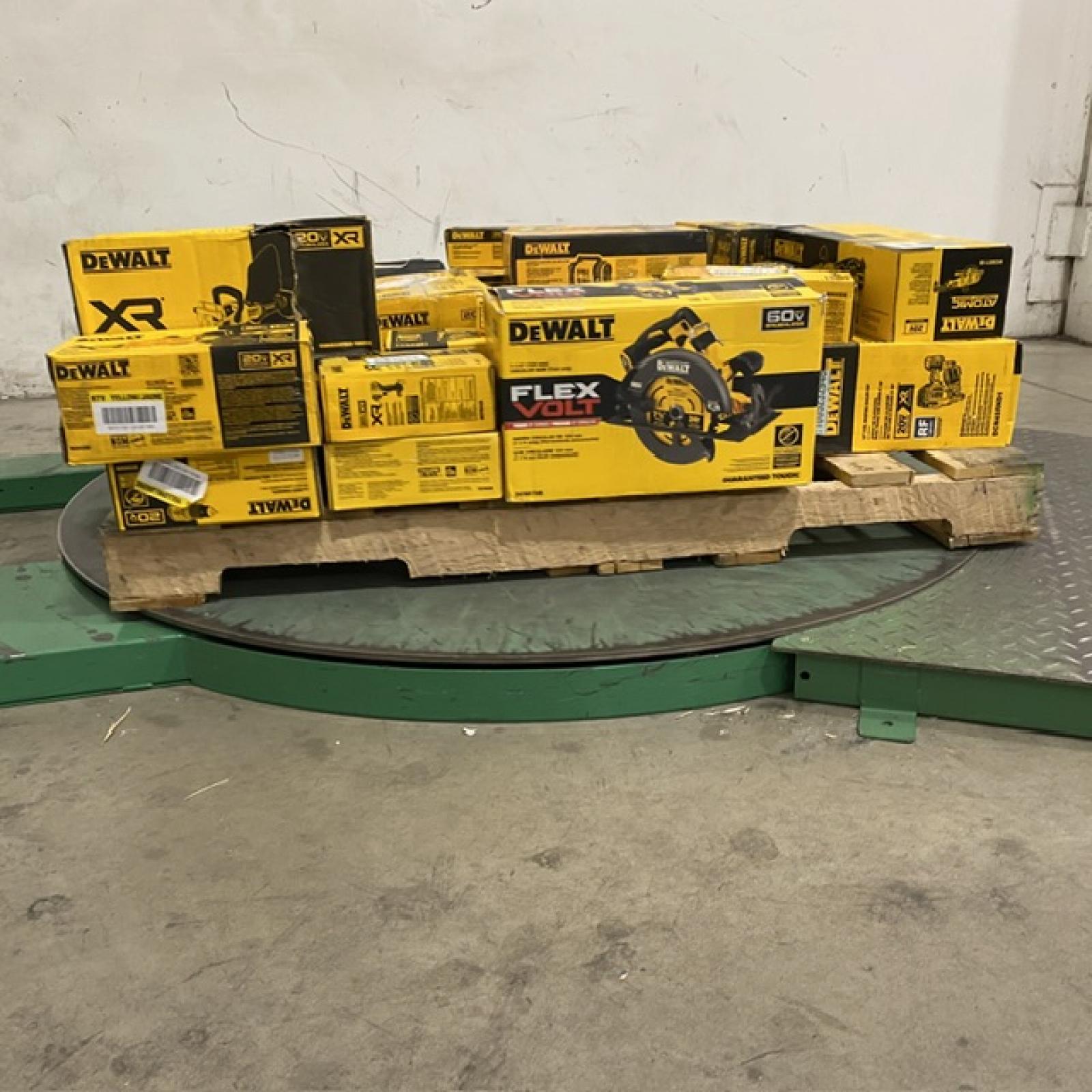 Dallas Location - As-Is DEWALT Tool Pallet