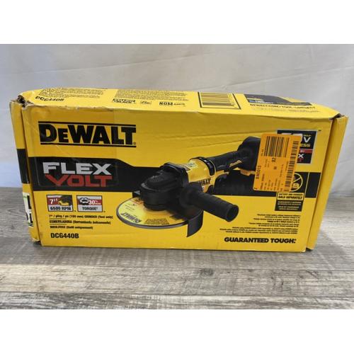 NEW - DEWALT FLEXVOLT 60V Cordless 7 in. Angle Grinder (Tool-Only)