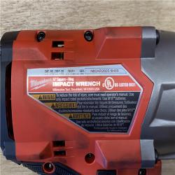 AS-IS Milwaukee FUEL 18V Lithium-Ion Brushless Cordless 1/2 in. Impact Wrench w/Friction Ring Kit