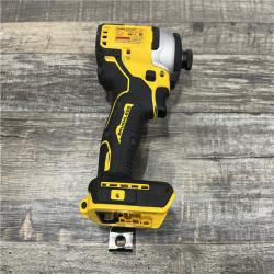 AS-IS DEWALT Atomic 20V Max Lithium-Ion Brushless Cordless Compact 1/4 in. Impact Driver Kit