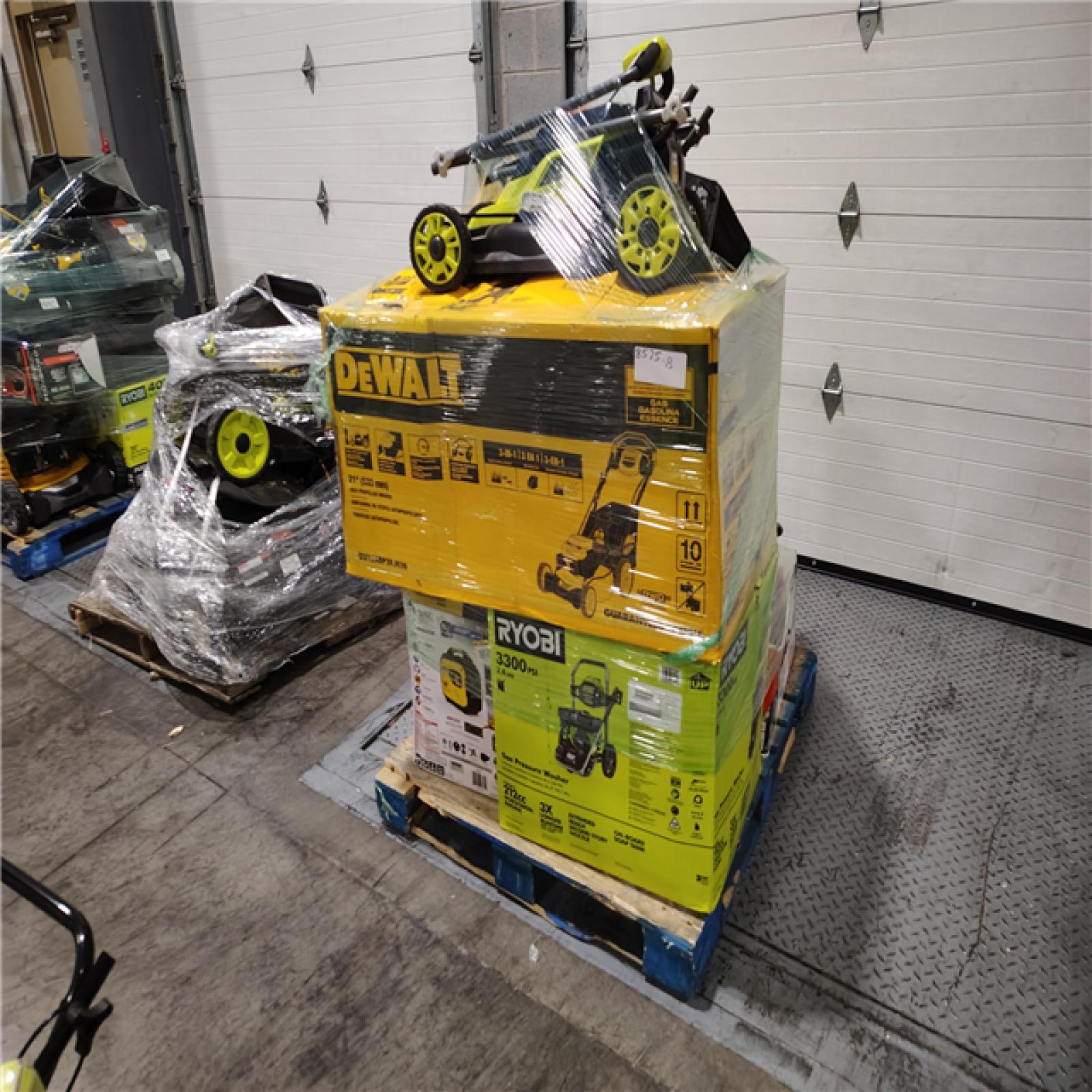 Pittston Location As-Is Outdoor Power Tools Partial truckload (6 pallets) 8579-B