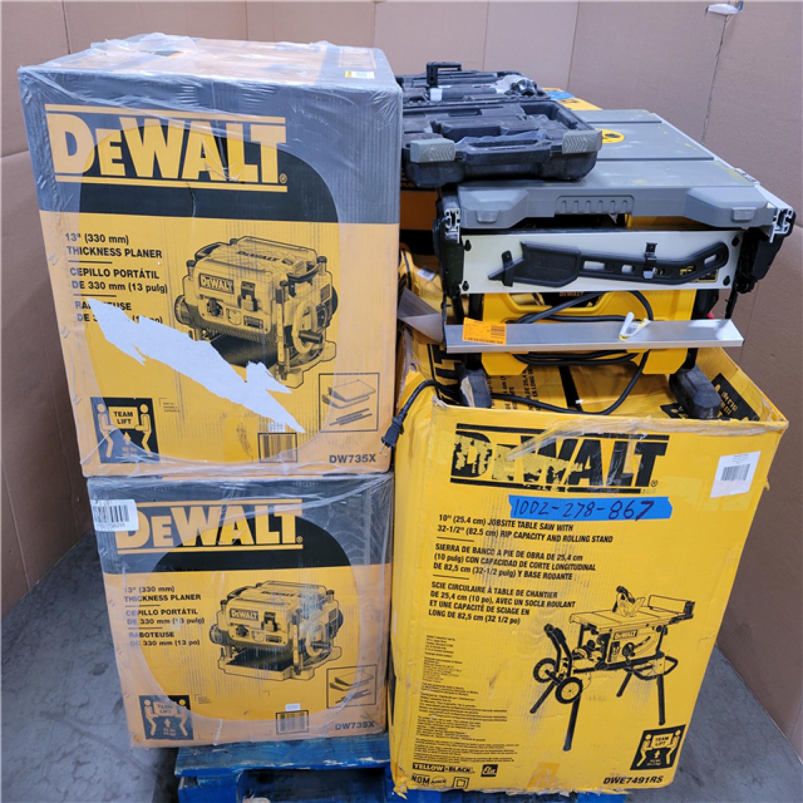 CALIFORNIA AS-IS TOOL PALLET