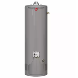 DALLAS LOCATION- AS-IS RHEEM 50 GAL 38 000 BTU Ultra Low (ULN) Natural Gas Water Heater (3 UNITS)