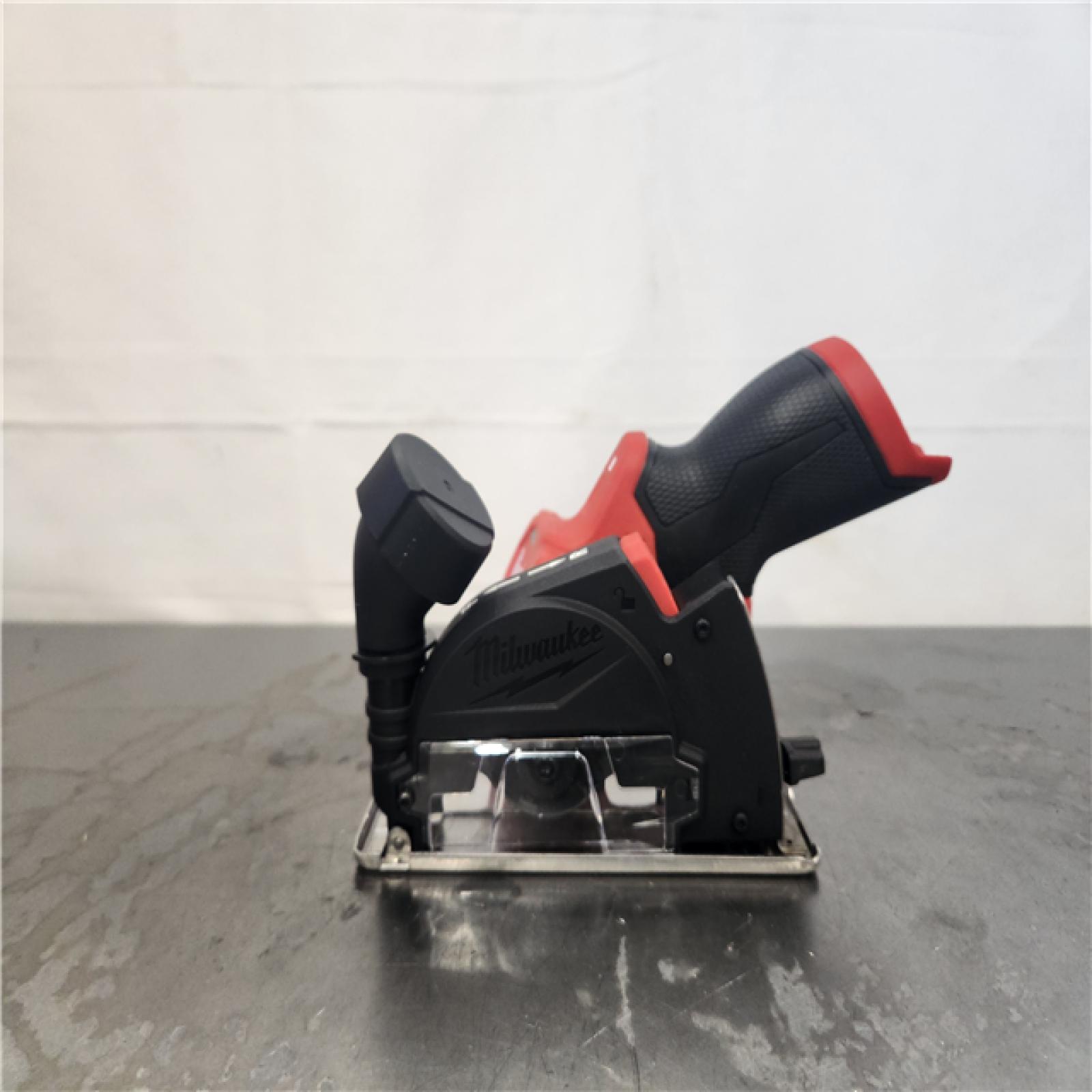 AS-IS- Milwaukee M12 FUEL 12V Lithium-Ion Brushless Cordless 3 in. Cut Off Saw (Tool-Only)