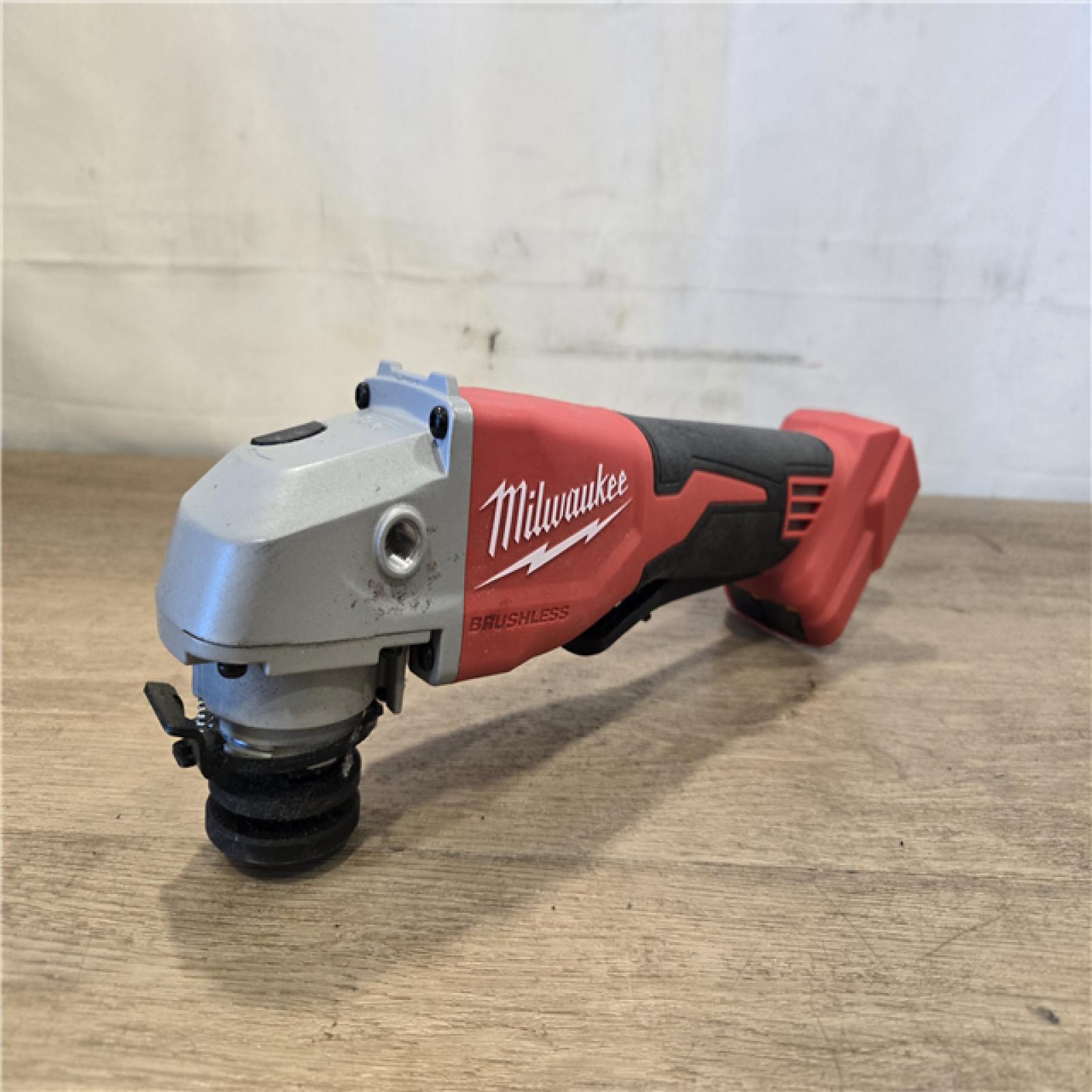 AS-IS Milwaukee 18V Cordless 4-1/2 in./5 in. Grinder (Tool-Only)