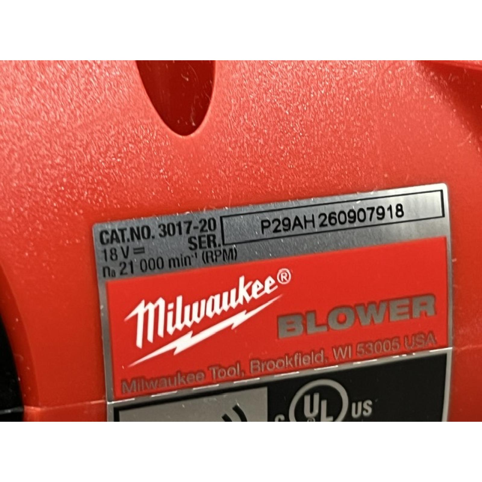 AS-IS Milwaukee FUEL 120 MPH 500 CFM 18V Lithium-Ion Brushless Cordless Handheld Blower (Tool-Only)