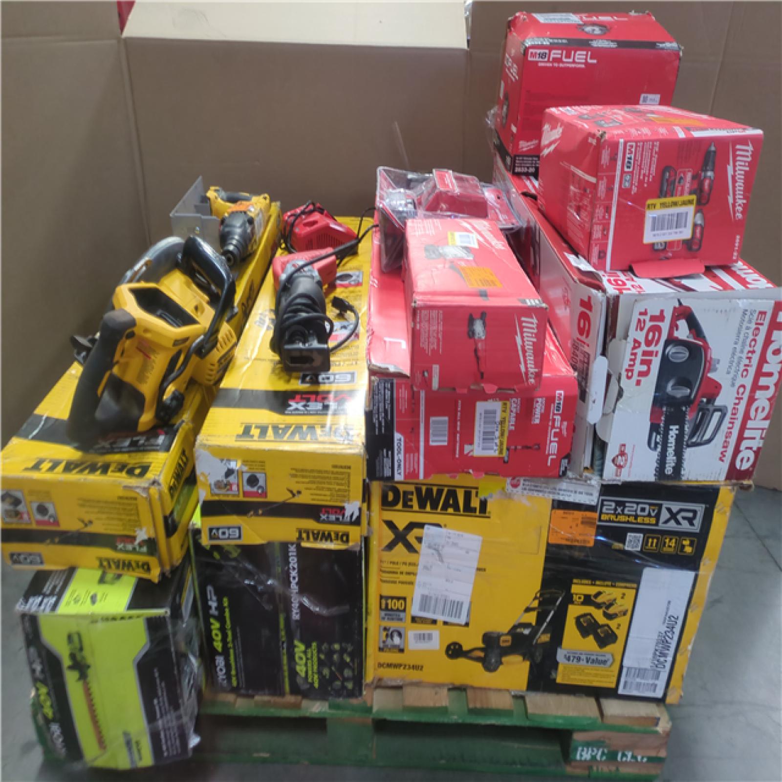 CALIFORNIA AS-IS TOOL PALLET