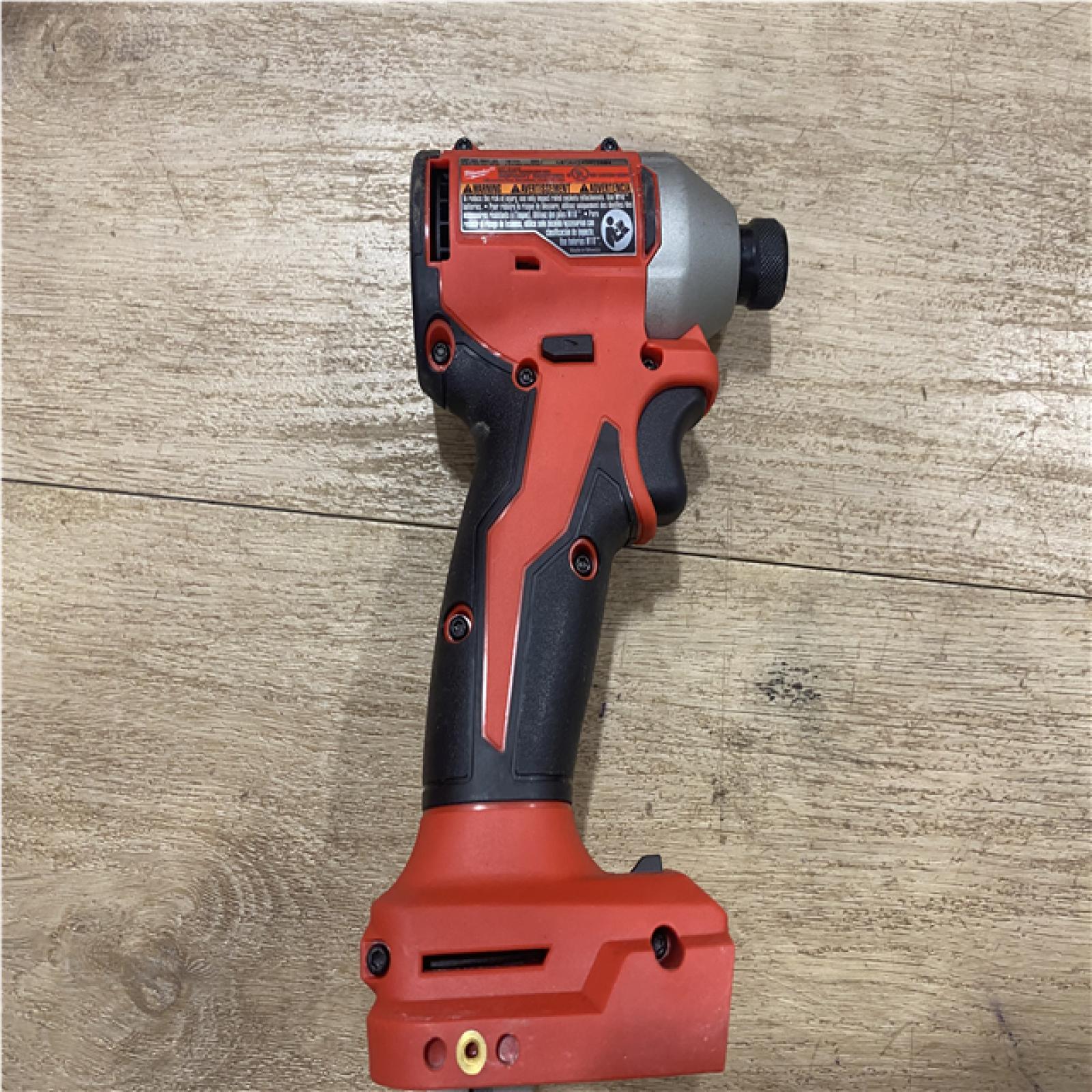 AS-IS Milwaukee 18-Volt Lithium-Ion Brushless Cordless Compact Hammer Drill/Impact Combo Kit