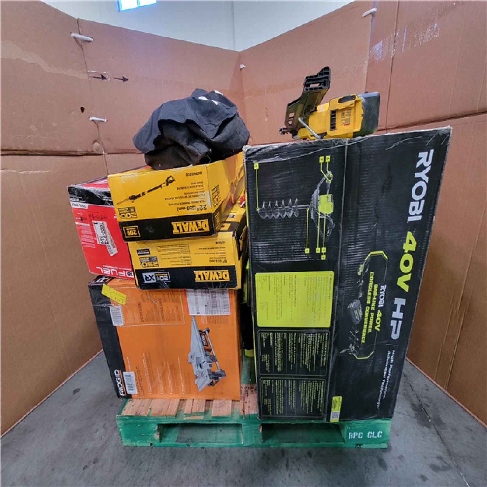 CALIFORNIA AS-IS TOOL PALLET