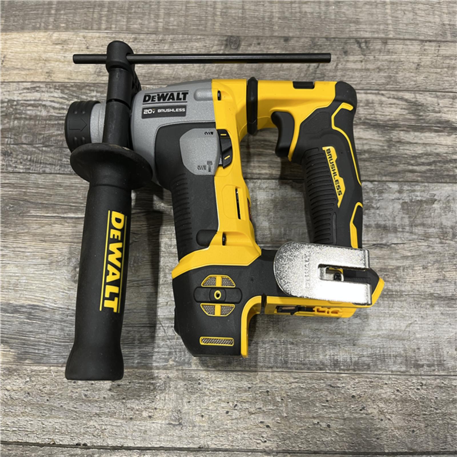 AS-IS DEWALT ATOMIC 20V MAX Cordless Brushless Ultra-Compact 5/8 in. SDS Plus Hammer Drill (Tool Only)