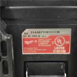 AS-IS Milwaukee M18 18-Volt Lithium-Ion Cordless ROVER Flood Light/ Pen Kit