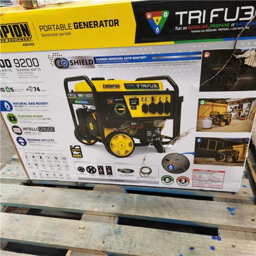 Dallas Location - As-Is Champion Power Equipment 11,500/9,200-Watt Gasoline Portable Generator