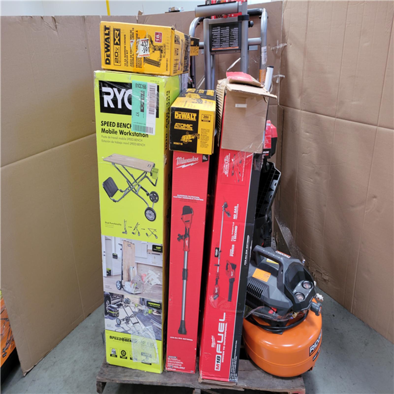 CALIFORNIA AS-IS TOOL PALLET