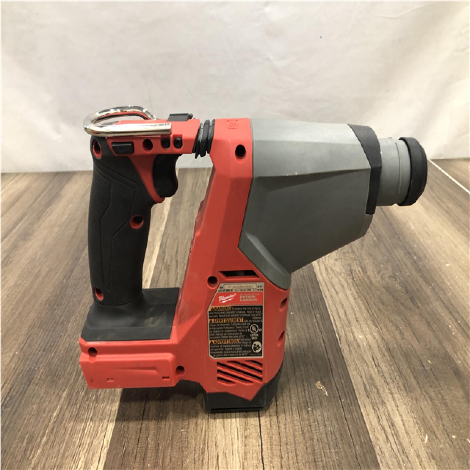 AS-IS Milwaukee FUEL 18V Lithium-Ion Brushless Cordless 5/8 in. SDS-Plus Rotary Hammer (Tool-Only)