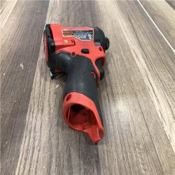 AS-IS Milwaukee  FUEL 12V Lithium-Ion Brushless Cordless 1/4 in. Hex Impact Driver (Tool-Only)