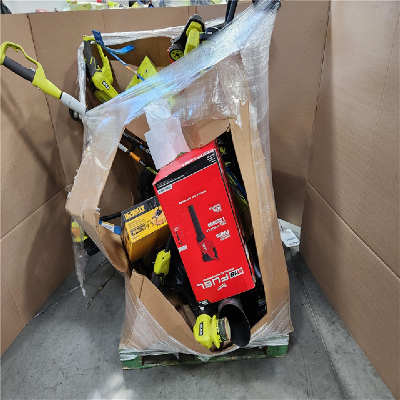 CALIFONIA  AS-IS TOOL PALLET