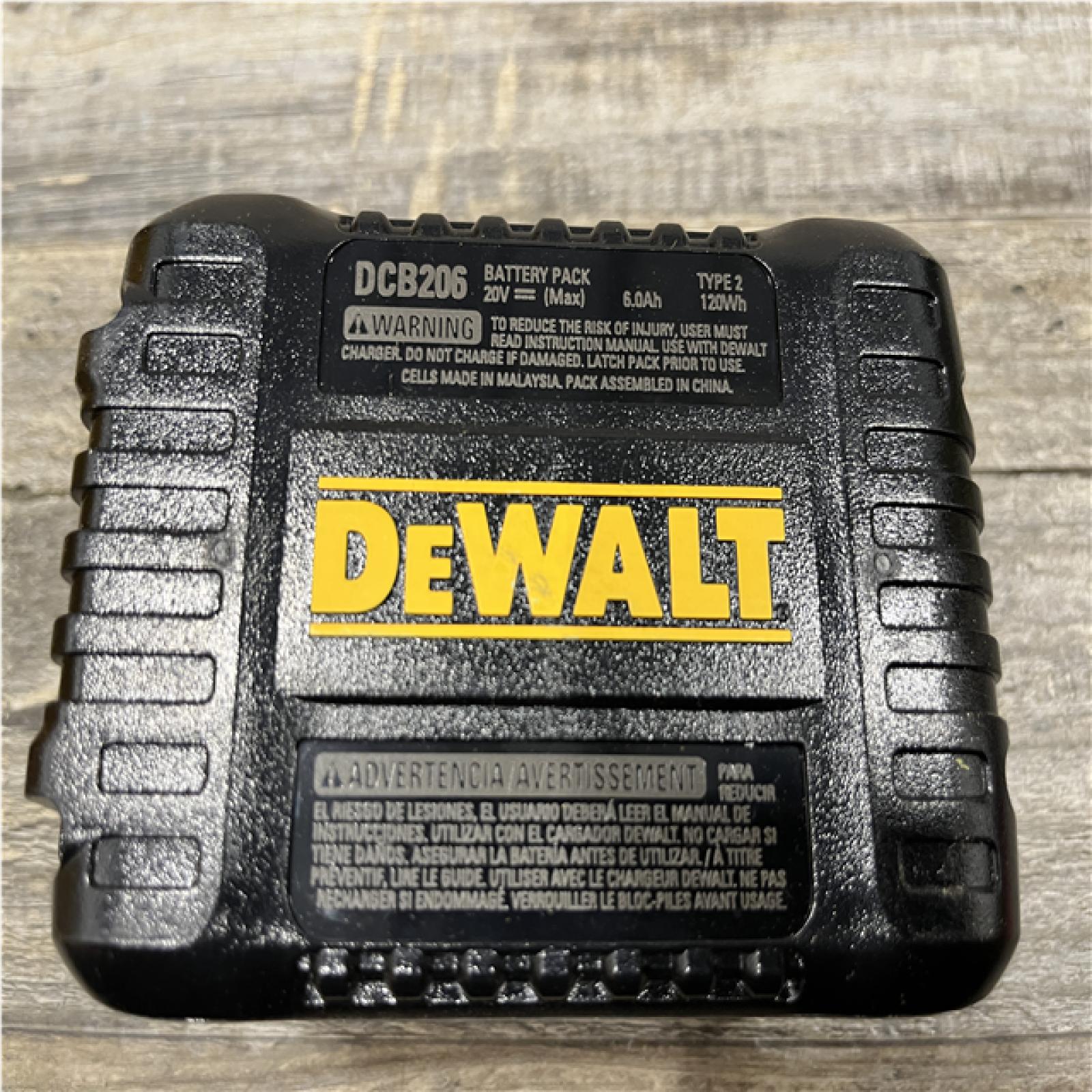 AS-IS DEWALT 20V MAX Lithium-Ion 6.0Ah Battery
