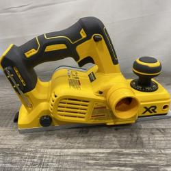 AS-IS DEWALT 20V MAX XR Cordless Brushless 3-1/4 in. Planer (Tool Only)