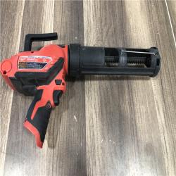 AS-IS Milwaukee 12V Lithium-Ion Cordless 10 oz. Adhesive and Caulk Gun (Tool-Only)