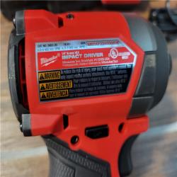 CALIFORNIA AS-IS MILWAUKEE M18 2-TOOL COMBO KIT(BATTERIES AND CHARGER INCLUDED)