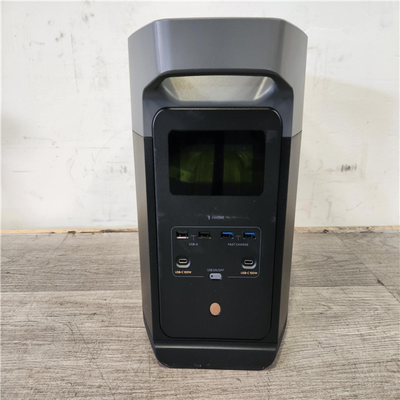 Phoenix Location NEW EcoFlow Battery Generator DELTA 2 Solar Generator, 1800W Output, 1024Wh LFP Power Station, Home Backup,Camping,Push-Button Start