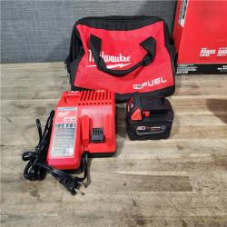 HOUSTON LOCATION - AS-IS (APPEARS LIKE NEW) Milwaukee M18 1/2 in. Cordless Brushless High Torque Impact Wrench Kit (Battery & Charger)