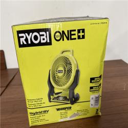 California NEW Ryobi 18V Hybrid 7.5 Fan (Tool Only)