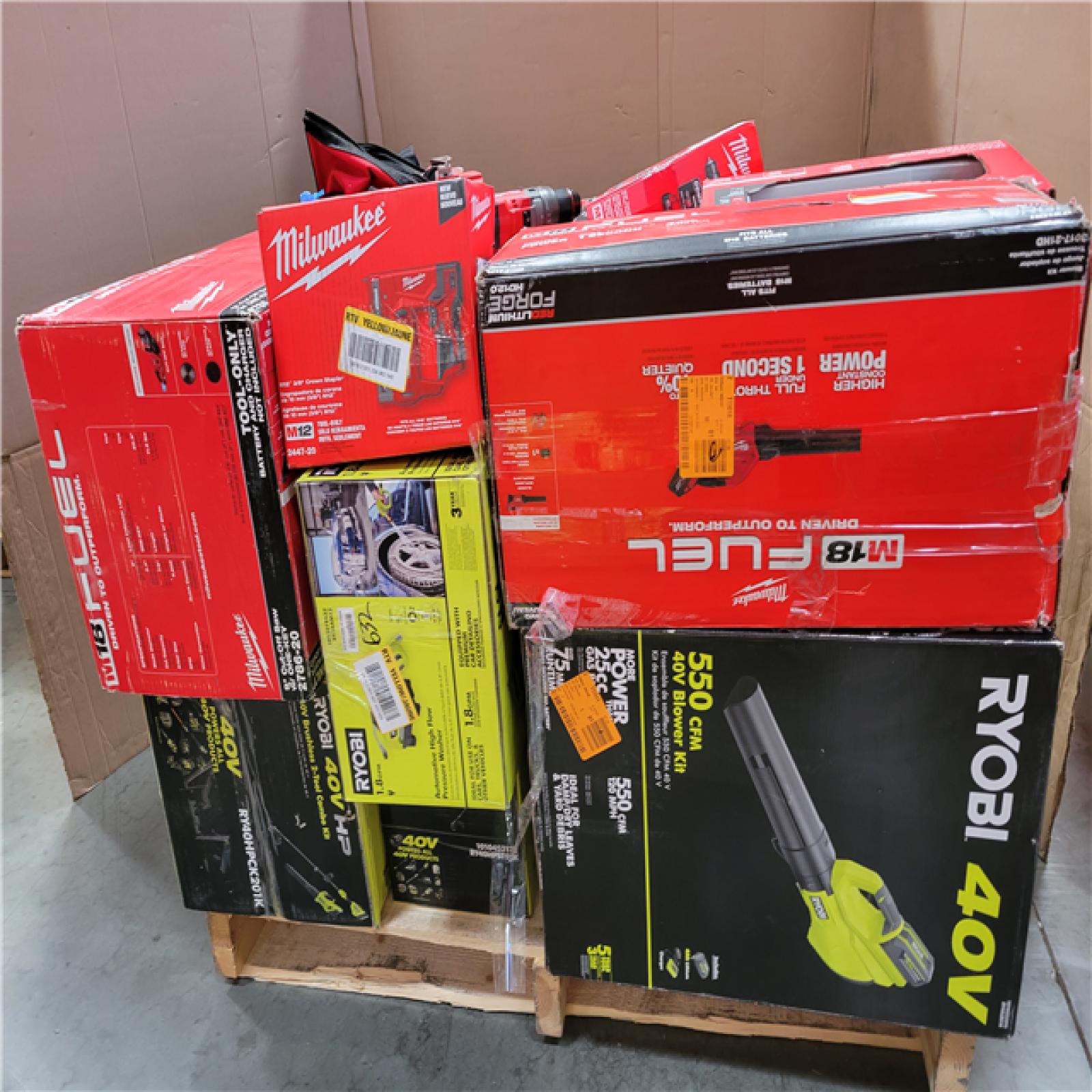 CALIFORNIA AS-IS TOOL PALLET