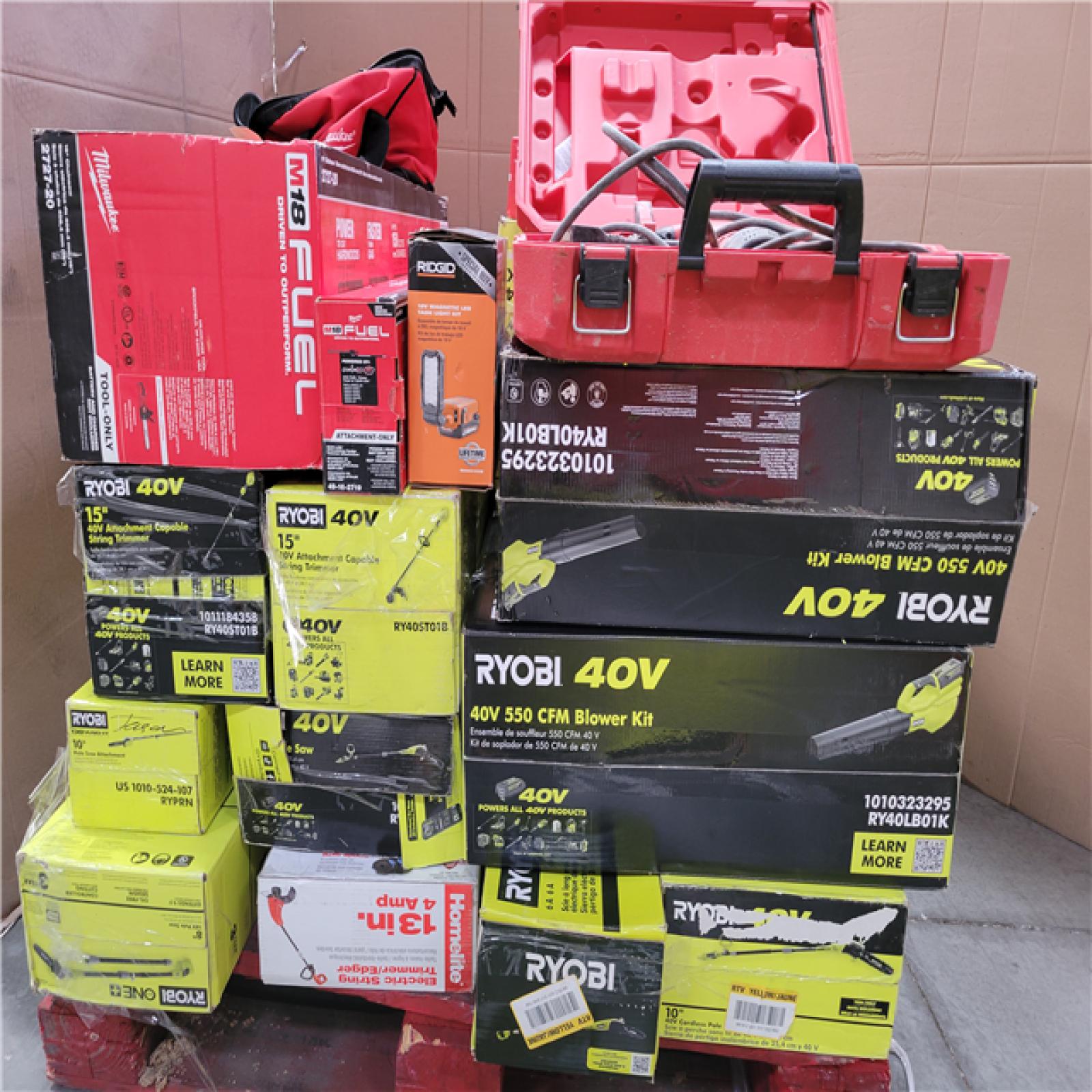 CALIFORNIA AS-IS TOOL PALLET