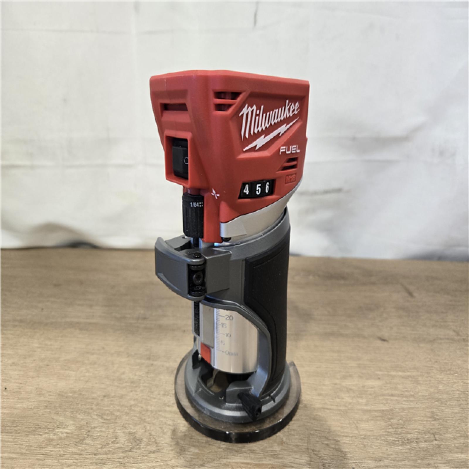 AS-IS Milwaukee FUEL 18V Cordless Compact Router (Tool-Only)