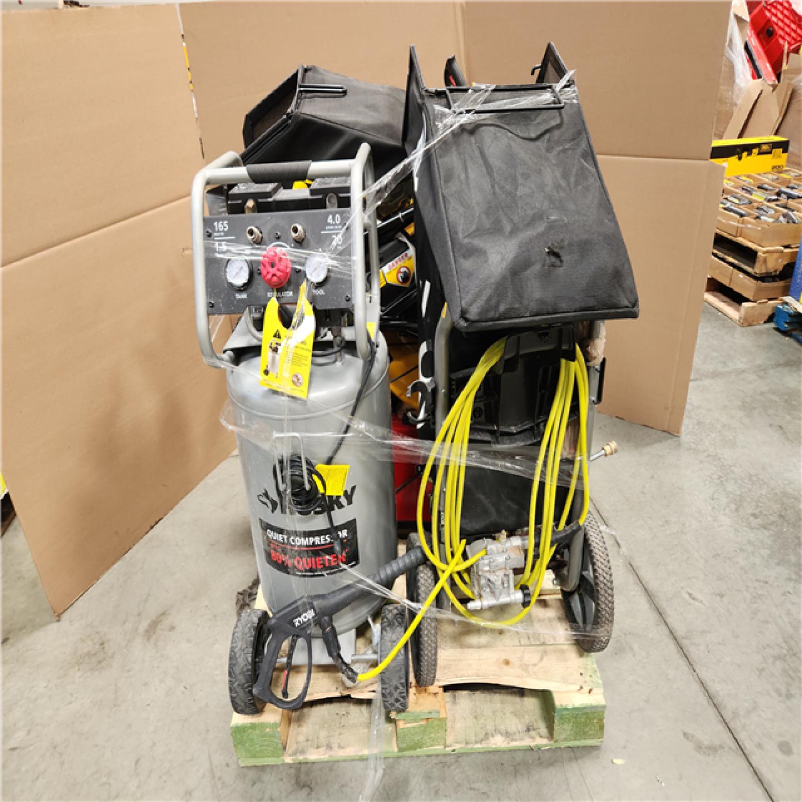 CALIFORNIA AS-IS OUTDOOR POWER EQUIPMENT
