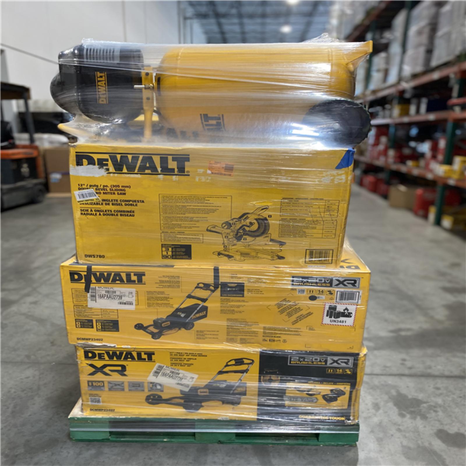 Dallas Location - As-Is DEWALT Tool Pallet