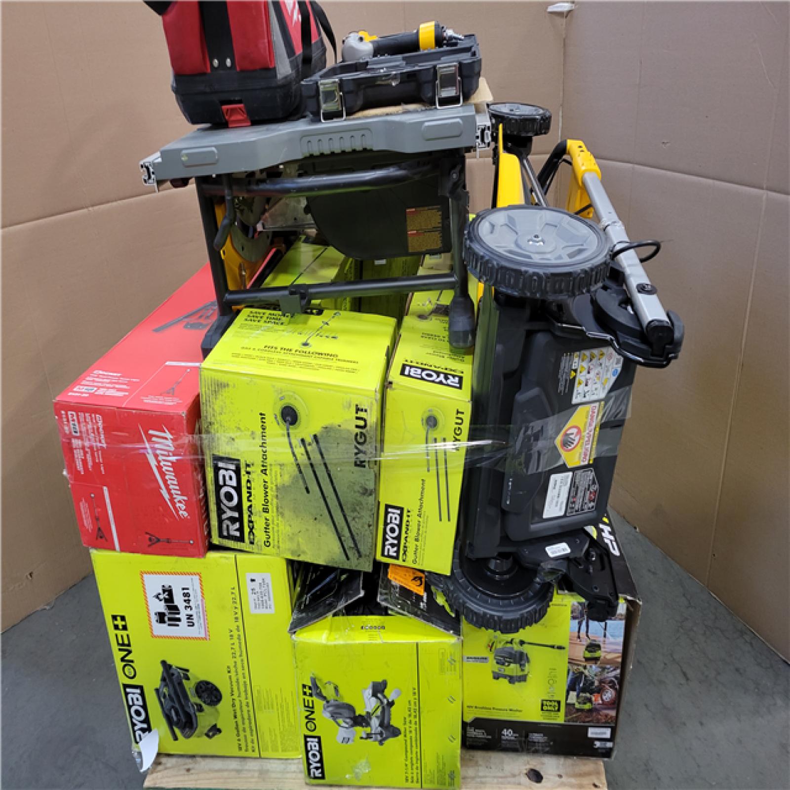 CALIFORNIA AS-IS TOOL PALLET