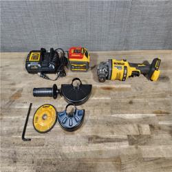 HOUSTON LOCATION - AS-IS DeWalt FLEXVOLT 60V Cordless 4-1/2 to 6 in. Grinder Kit (Battery & Charger)