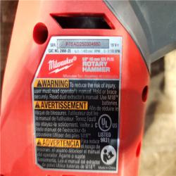HOUSTON LOCATION - AS-IS Milwaukee M18 FUEL 18V Lithium-Ion Brushless Cordless 5/8 in. SDS-Plus Rotary Hammer (Tool-Only)