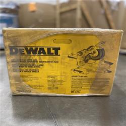 NEW- DeWalt 15 Amps 12 in. Corded Dual-Bevel Sliding Compound Miter Saw