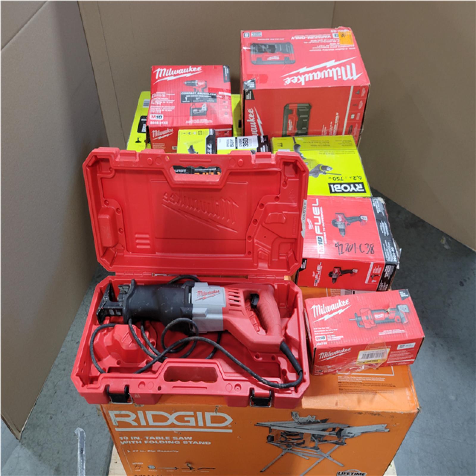 CALIFORNIA AS-IS TOOL PALLET