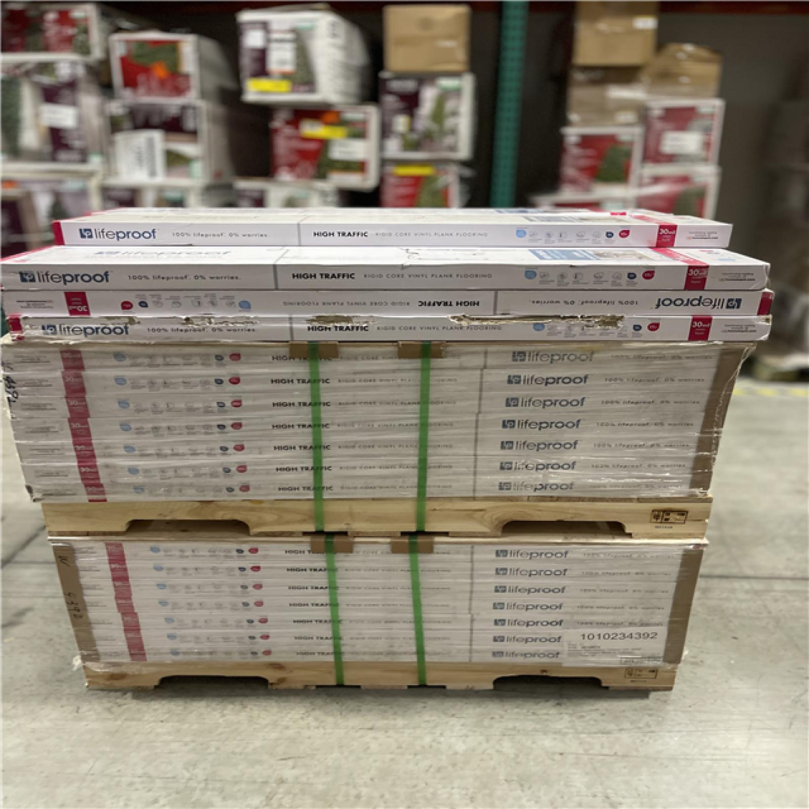 DALLAS LOCATION- Lifeproof Vesinet Oak 30 MIL x 8.7 in. W x 48 in. L Click Lock Waterproof Luxury Vinyl Plank Flooring PALLET-(70 CASES)