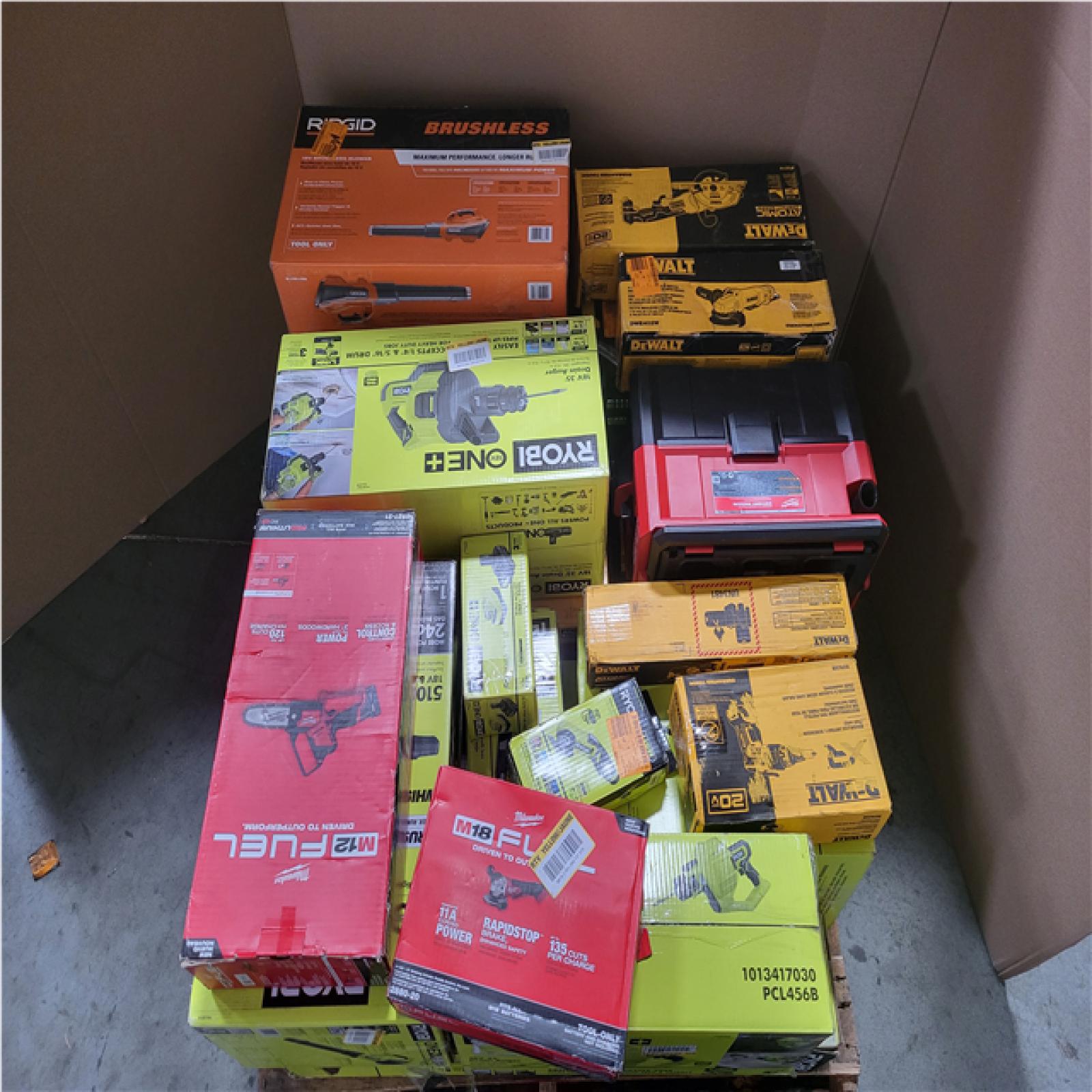 CALIFORNIA AS-IS TOOL PALLET
