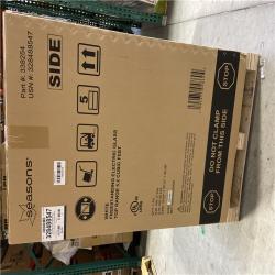 DALLAS LOCATION- Seasons® 5.2 Cu. Ft. Freestanding Electric Range, Glass Top, White