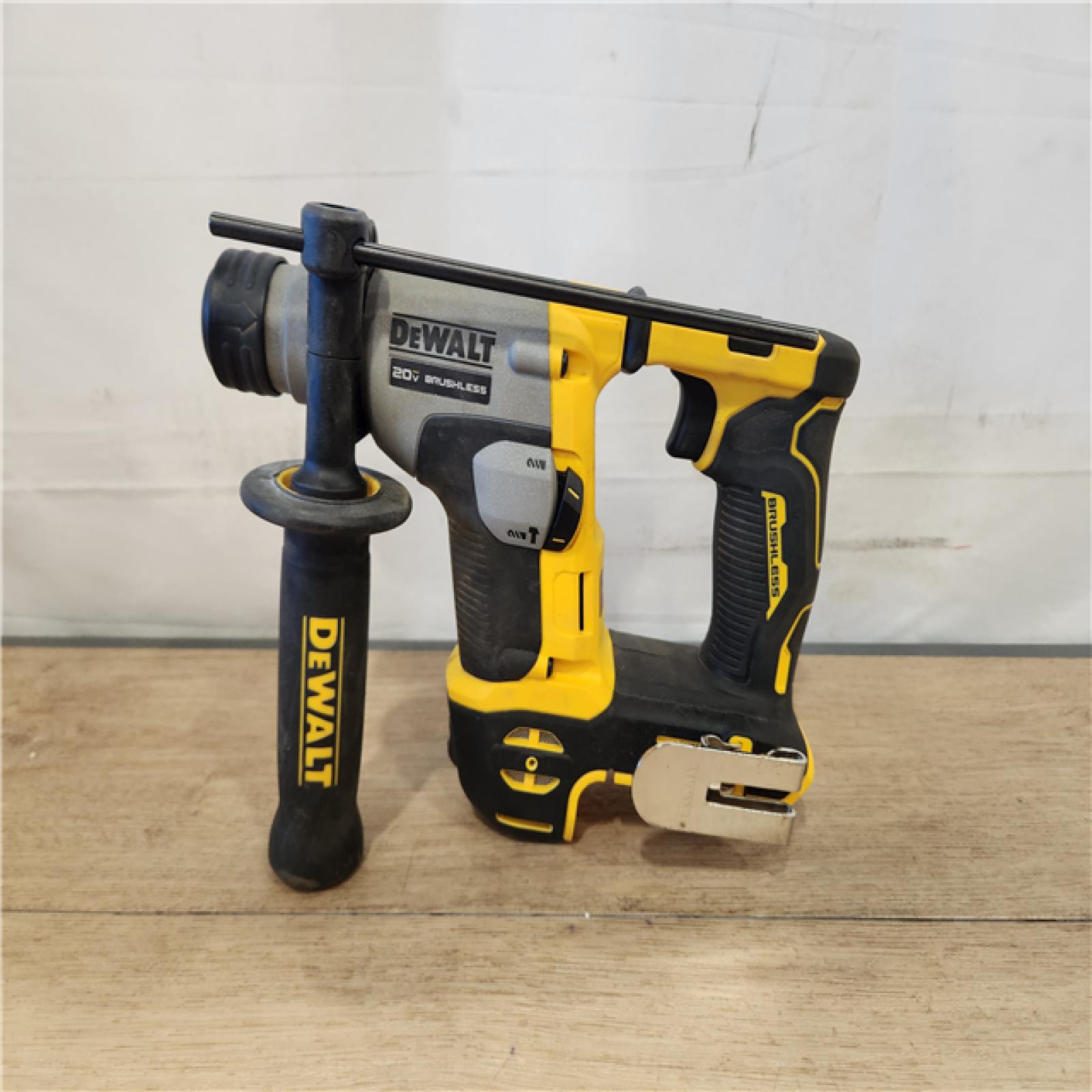 AS-IS- DEWALT ATOMIC 20V MAX Cordless Brushless Ultra-Compact 5/8 in. SDS Plus Hammer Drill (Tool Only)