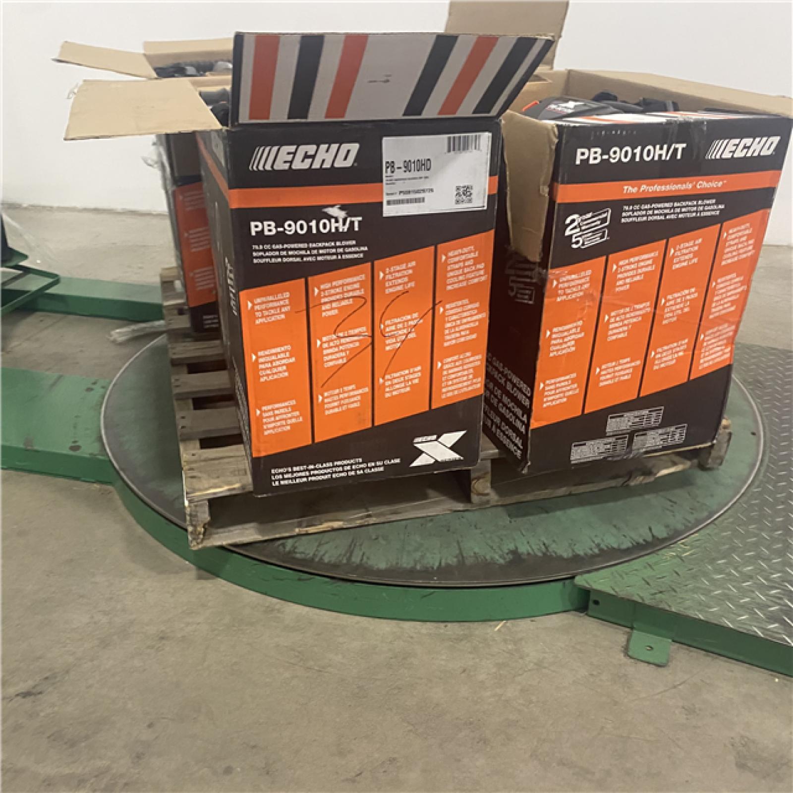 Dallas Location - As-Is Shop ECHO 220 MPH 1110 CFM 79.9 cc Gas 2-Stroke X Series Backpack Blower (Lot Of 4)