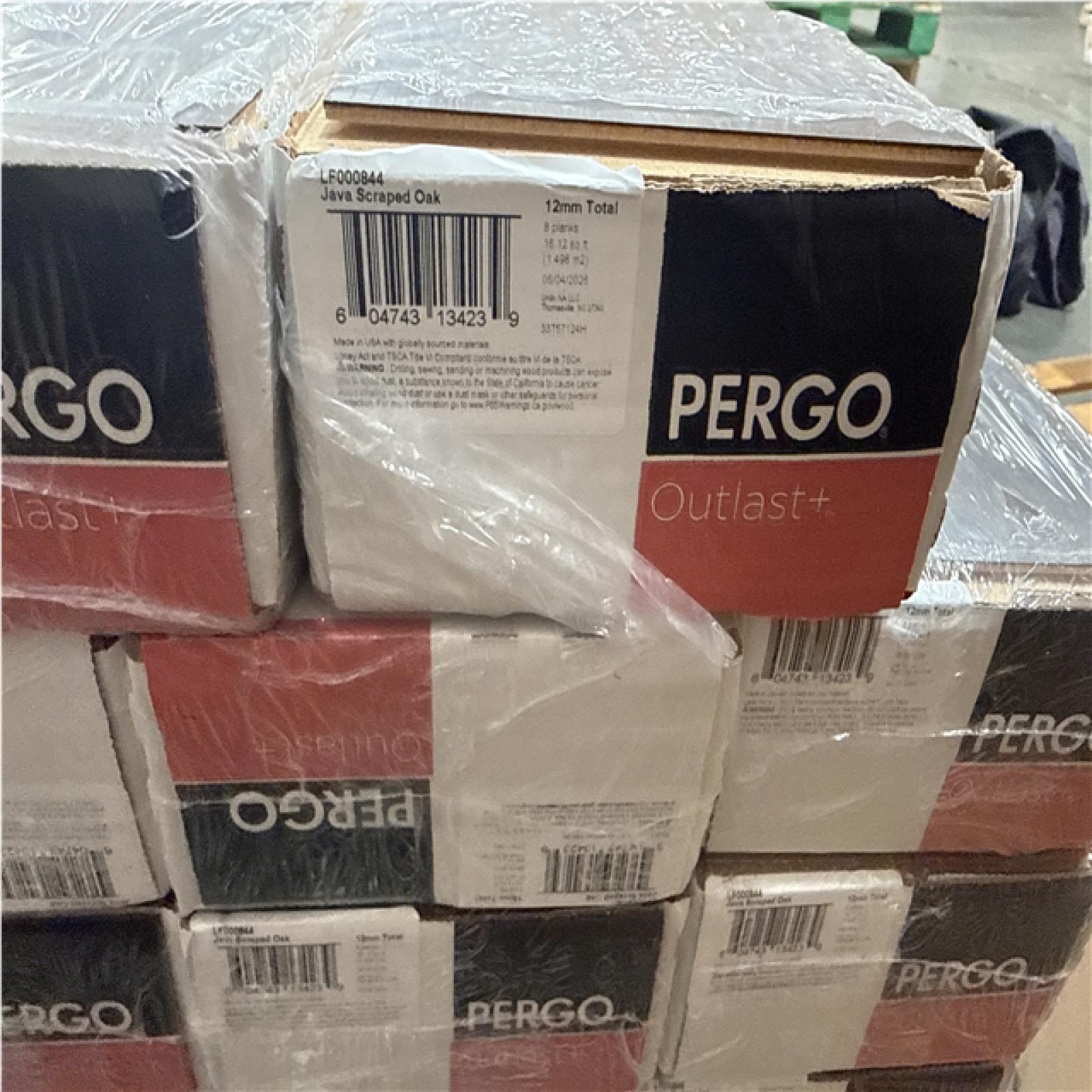 CALIFORNIA AS IS PERGO OUTLAST LAMINATE WOOD FLOORING
